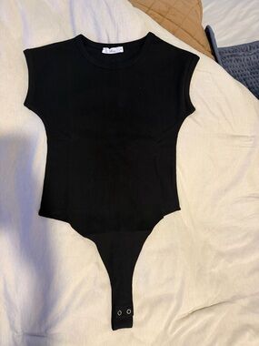 TALULAH Black One-Piece Bodysuit